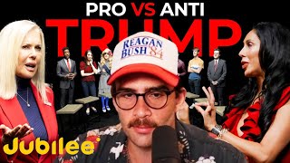 ProTrump Republicans vs AntiTrump Republicans  Hasanabi reacts to Middle Ground Jubilee [upl. by Nodyarb]