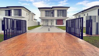 Beautiful Modern Bungalow House Design Cadence Verdale Setia Alam Sari Bangi shorts [upl. by Griswold]