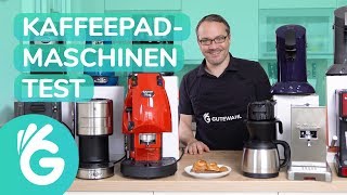 Kaffeepadmaschine Test – 6 Senseo Maschinen und 5 Konkurrenten [upl. by Zonda]