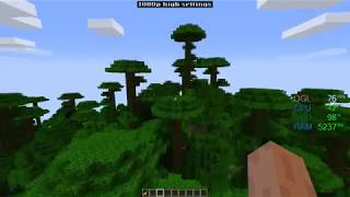 Intel UHD Graphics 630  Intel Core i58400  Minecraft FPS Test [upl. by Elum67]