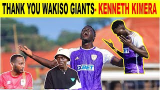 Striker Kenneth Kimera Leaves Wakiso Giants to join UPL Giants THANK YOU for the memories [upl. by Allertse]