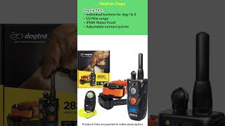 Best 2 Dog Ecollar Systems  Shock Collars for two dogs Small Med Large or XL dogs dogtraining [upl. by Naujak722]