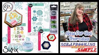 New For You Event featuring Sizzix Designers Catherine Pooler and 49 amp Market Holiday value priced [upl. by Notreb]