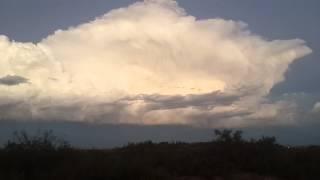 Tormenta eléctrica  Mendoza 2015  Parte 1 [upl. by Enyr]