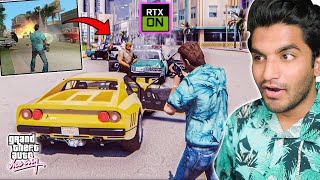 Playing GTA Vice City With RTX ON Ultra Graphics [upl. by Inoue879]