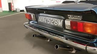 Tr6 exhaust noise [upl. by Erehs86]