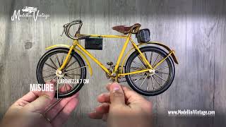 Modellino Vintage Bici da Corsa depoca da collezione [upl. by Hesta251]