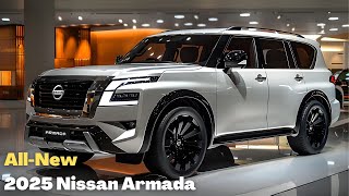 All New 2025 Nissan Armada Official Reveal  SUV King Worth to buy [upl. by Arrimat]