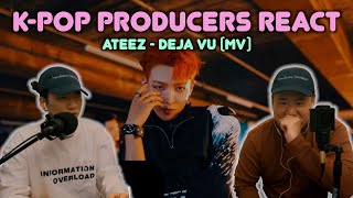 Musicians react amp review ♡ ATEEZ  Deja Vu MV [upl. by Nel880]