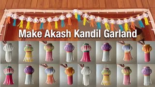 DIY Akash Kandil Garland – Create Your Own Festive Decor with Downloadable Diagrams [upl. by Bryce]