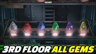 Luigis Mansion 3  Third Floor All Gems Location Hotel Shops [upl. by Yecies425]