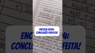 ENCCEJA 2024 CONCLUSÃO PERFEITA PARA GABARITAR [upl. by Collette519]