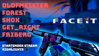 startender highlights VS olofmeister f0rest shox GeTRighT friberg 🏆 [upl. by Queenie]