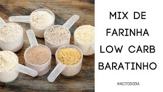 Mix de Farinha Low Carb Baratinha [upl. by Woodrow]