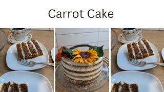 Naked Carrot Cake Dreams Four Layers of Cream Cheese Delight [upl. by Felicio]