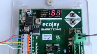 Ecojay Smartzone  4 Zone HVAC Zone Controller [upl. by Anytsyrk39]