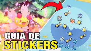 ✨Cómo Decorar las CÁPSULAS Para CONCURSO en Pokemon Diamante Brillante  Localización Stickers [upl. by Nerissa92]