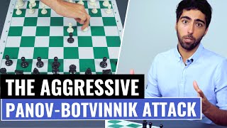 The PanovBotvinnik Attack  Aggressive Play in the CaroKann Defense  IM Alex Astaneh [upl. by Ecinev]