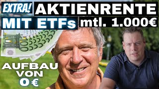 ETF Aktienrente von 0 auf 1000 € mtl mit 65  Der beste Weg [upl. by Ilat]