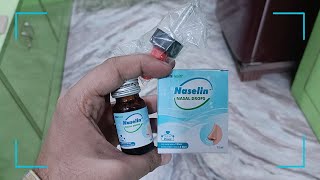 🔴Naselin Nasal Drops 10ml  Oxymetazoline Hydrochloride Nasal Solution IP Relief From Blocked Nose [upl. by Einnij247]