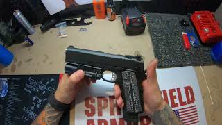 How to disassemble and assemble a Springfield TRP OPERATOR 1911 [upl. by Teyugn]