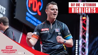 A WINNING RETURN  Day One Afternoon Highlights  2024 Dutch Darts Championship [upl. by Em]