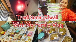 💥My Traditional Diwali With Family at Home💥  Idli Kari Kuzhambu amp Pattas [upl. by Sirenay850]