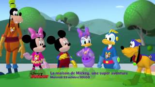 La Maison de Mickey une super aventure  Mercredi 23 octobre à 10h sur Disney Junior [upl. by Filomena509]