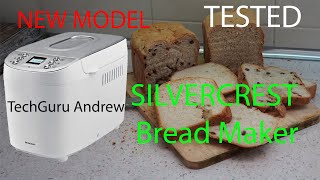 Silvercrest Bread Maker SBB 850 E1  Homemade Bread [upl. by Xineohp944]