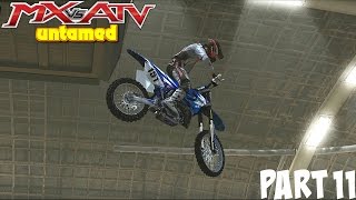 MX vs ATV Untamed  GameplayWalkthrough  Part 11  Two Strokin In Supercross [upl. by Llenrahc]