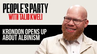 Krondon Gets Raw About The quotDivine Blessingquot Of Albinism amp Racism Hes Faced  Peoples Party Clip [upl. by Drahser63]