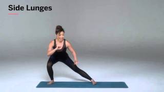 How to Do Side Lunges for Lean Legs  Health [upl. by Lomaj605]