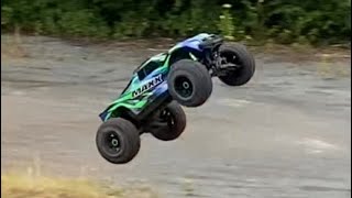 TRAXXAS MAXX V2  1st Run Totally Stock [upl. by Jeffries321]