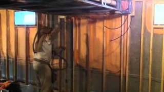 Spray Foam Insulation  Basement 2 [upl. by Bela]