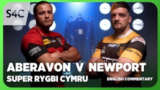 LIVE RUGBY Aberavon v Newport  Super Rygbi Cymru  S4C [upl. by Danice]