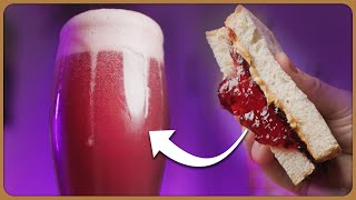 Turning a PBampJ Sandwich into BEER 🥜🍇 [upl. by Zabrina]