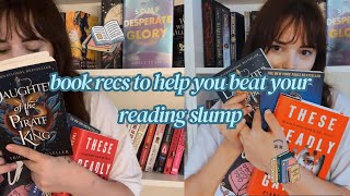 Book recommendations to help you beat your reading slump  Chantalsbookshelf [upl. by Arres]