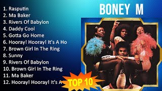 Boney M 2023  10 Maiores Sucessos  Rasputin Ma Baker Rivers Of Babylon Daddy Cool [upl. by Hutt]