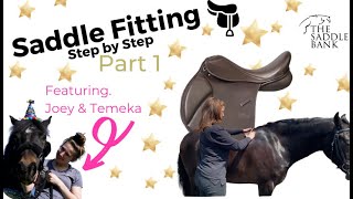 Part 1  SADDLE FITTING Step by Step with The Saddle Bank [upl. by Gerti294]