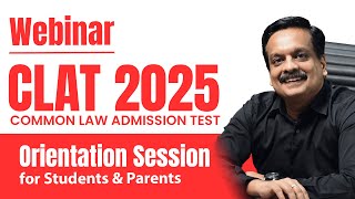 CLAT 2025  Orientation session for LLB Students and Parents  LLB Entrance Exam Preparation [upl. by Eirased]