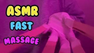 Fast massaging your face and back ASMR [upl. by Vona]