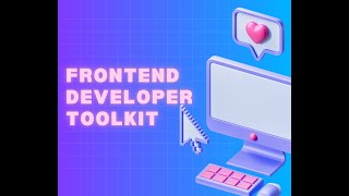 The Ultimate Frontend Developer Toolkit [upl. by Waldemar]