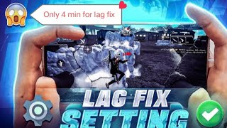 I Swear Your Phone Will Never Lag After This Settings 😳⚙️  Lag Fix Setting in Free Fire 2024 [upl. by Nahpets]