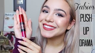 Maybelline Falsies Push Up Drama Review  Demo [upl. by Ecienaj]