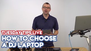 Which DJ Laptop  A Simple Guide For Beginners  TuesdayTipsLive  Online DJ School [upl. by Ardnaek699]