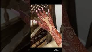 Latest Kashees Mehndi Designs subscribe youtubeshorts youtube shortvideo [upl. by Eirrac559]