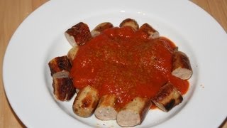 Thermomix TM 31 Currywurst mit Sansibar Currysauce [upl. by Adnuhsal]