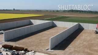 Poundfield Products Shuttabloc Concrete Retaining Wall [upl. by Livingstone916]