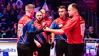 TEAM EUROPE VS TEAM USA  2023 Duelbits Mosconi Cup [upl. by Felicia]