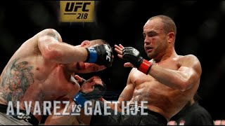 UFCs Most Violent Man  Eddie Alvarez vs Justin Gaethje Highlights [upl. by Marcel]